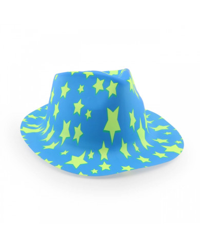 Sombrero Vaquero Neón Estampado X6